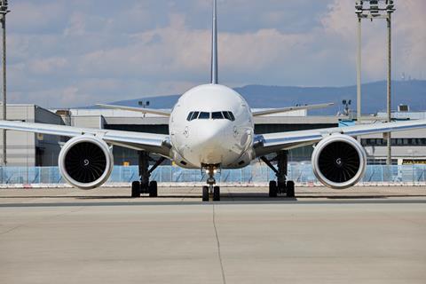 Lufthansa Boeing 777 freighter