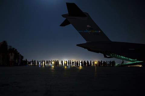 US Air Force C-17 Kabul