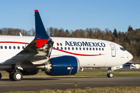 Aeromexico Boeing 737 Max 8