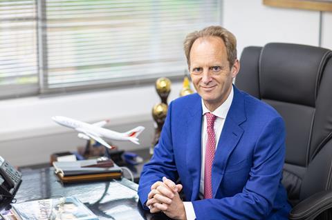 SriLankan Airlines CEO Richard Nuttall