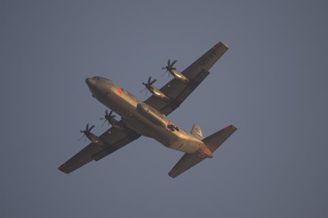 1 Cal Air Guard MAFFS C-130 c Kari Greer_US Forest Service_National Interagency Fire Center