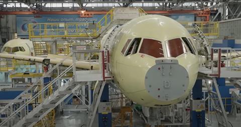 MC-21 assembly line-c-Irkut