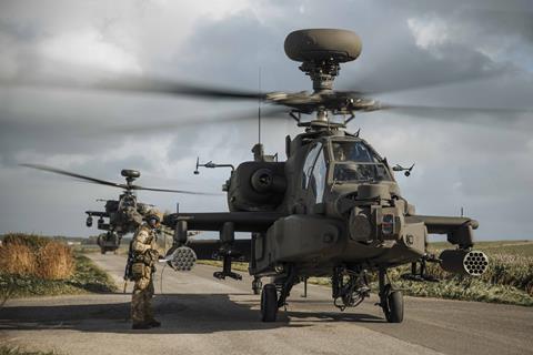 UK MoD orders fourth Apache AH-64E Longbow crew trainer for Army 