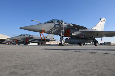 First six Greek Rafales