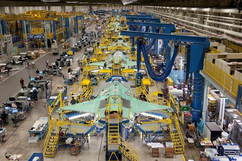 F-35-factory-assembly-line