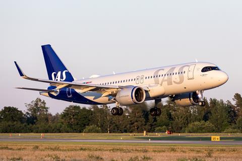 SAS Airbus A320neo