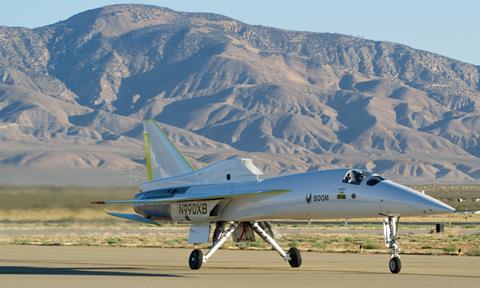 Boom Supersonic's XB-1 demonstrator