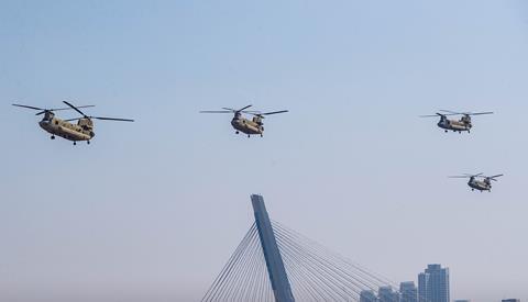 South Korea CH-47 Chinook
