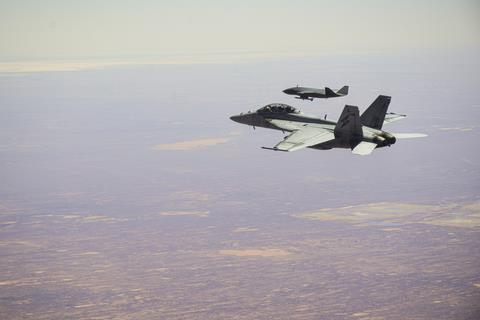 Ghost Bat with Super Hornet