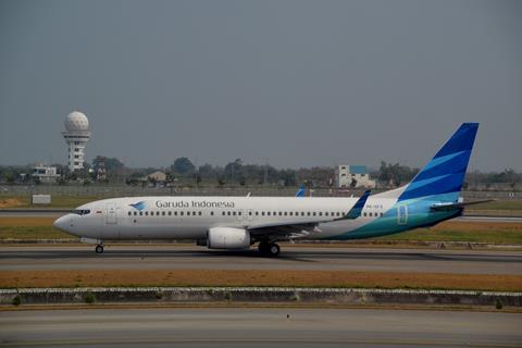 PK-GFX Garuda 737-800