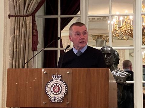 Willie Walsh speaking at Aviation Club