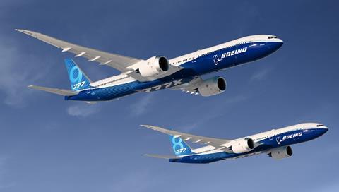 777X rendering Boeing.