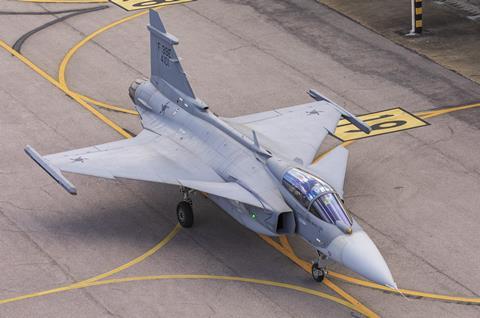 Brazilian air force Gripen