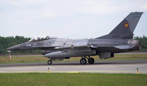 Romanian F-16