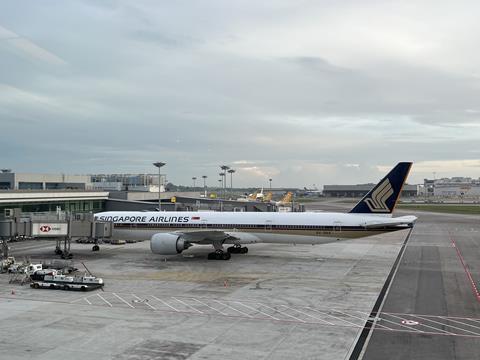 SIA Singapore Airlines Boeing 777