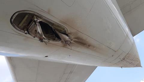 LATAM tail-strike damage-c-ANSV