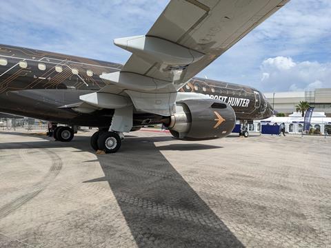 E195-E2 at LIMA 2