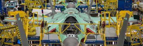 F-35 in assembly