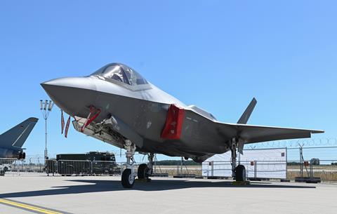 F-35A 2022 Berlin air show