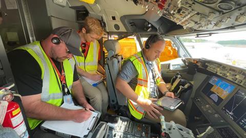 Boeing 737 Max 2025 ecoDemonstrator