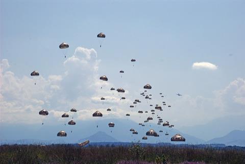 A400M paratroops