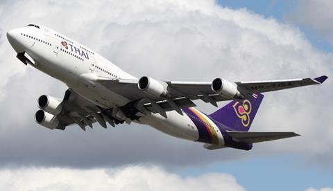 Thai Airways 747