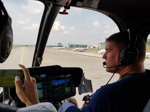 Bell 505 Cockpit Sepptember 2018