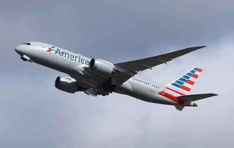 American Airlines Boeing 787