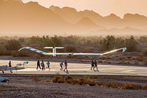 Zephyr S take-off