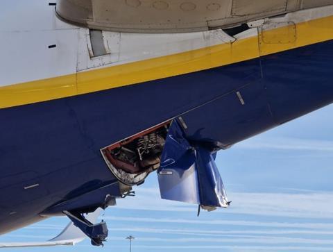 9h-qaa damage-c-AAIB