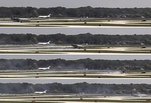 Astra overrun video stills-c-NTSB