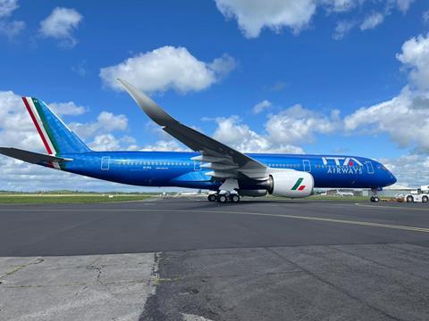 ITA Airbus A350 departure
