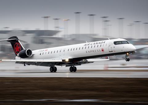 Jazz Air Canada Express CRJ900-c-Bombardier