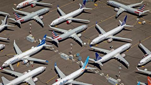 737 Max storage