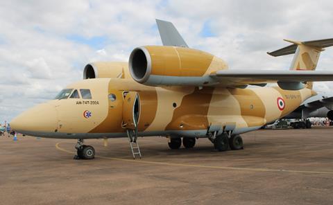 Egyptian air force An-74