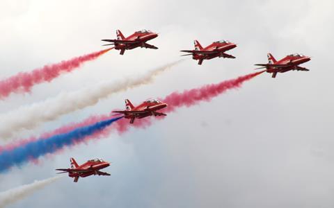 Red Arrows RIAT 2025