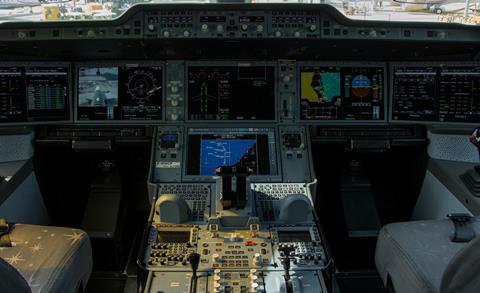 A350 cockpit