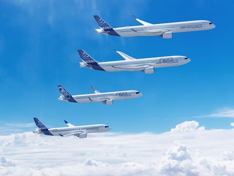 Airbus Family in flight-c-Airbus