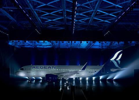 A320neo AEGEAN rebrand