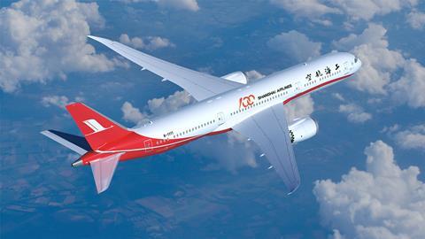 Shanghai Airlines first 787