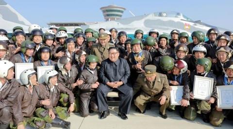 Kim Juong Un North Korean Air Force