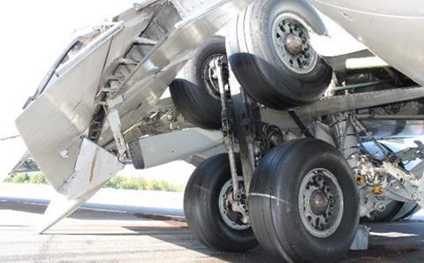 Omni 767 gear collapse MLG-c-AIAS