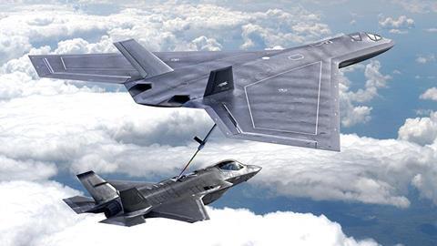 NGAS stealthy tanker c Lockheed Martin