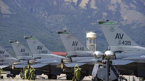 F-16s aviano air base Italy