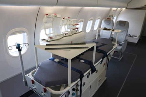 C909 medical interior