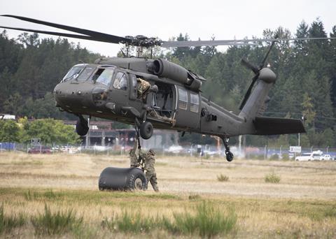 US Army testing UH-60V Fort Lewis in Washington state c US Army