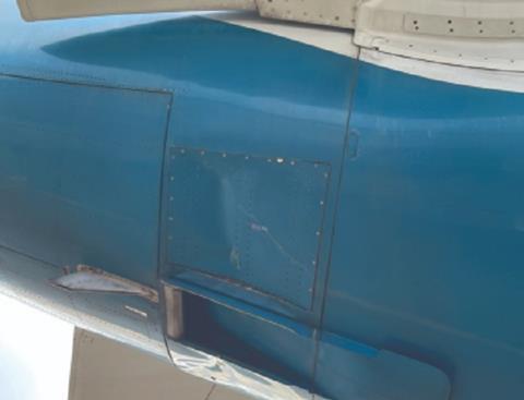 Vietnam A321 damage-c-CAA Vietnam