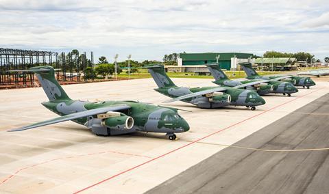 4 KC-390s