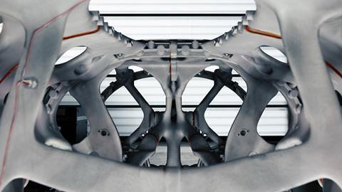 Saab Ruby fuselage structure