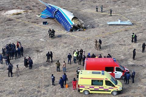 Azerbaijan Airlines E190 crash